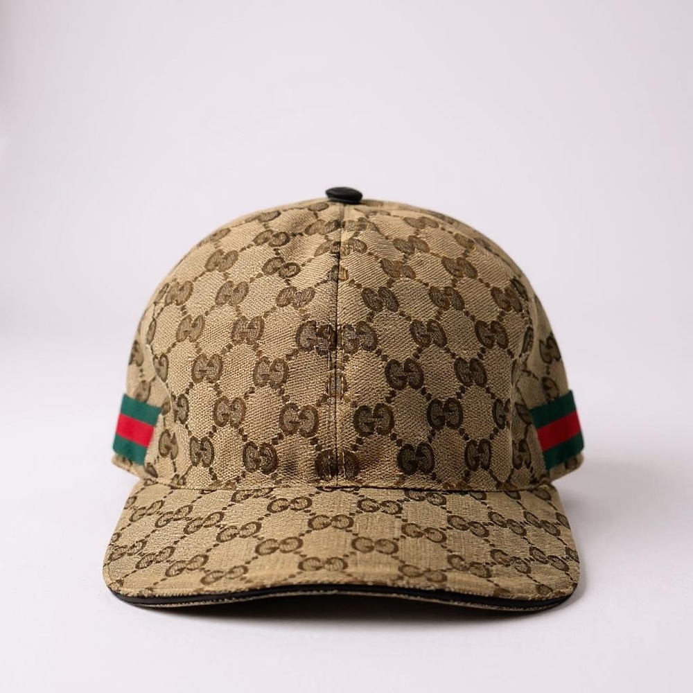 Gucci Brown Patterned Men's Cap